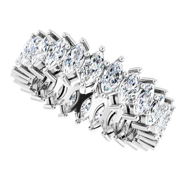 3.50 ct. Marquise Diamond Eternity Band-VIRABYANI